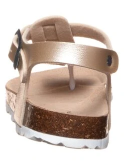 Sandalen In Gold -Sandalen Verkauf bio pinguin sandalen in gold 2