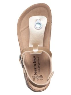 Sandalen In Gold -Sandalen Verkauf bio pinguin sandalen in gold 3