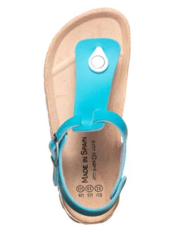 Sandalen In Türkis -Sandalen Verkauf bio pinguin sandalen in turkis 3
