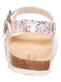 Sandalen In Weiß/ Bunt -Sandalen Verkauf bio pinguin sandalen in weiss bunt 2