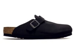 Birkenstock Sandale - Boston BFBC Earthy Vegan - Black -Sandalen Verkauf birkenstock sandale boston bfbc earthy vegan black 4