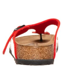 Birkenstock Zehentrenner "Gizeh" In Rot - Weite N -Sandalen Verkauf birkenstock zehentrenner gizeh in rot weite n 2