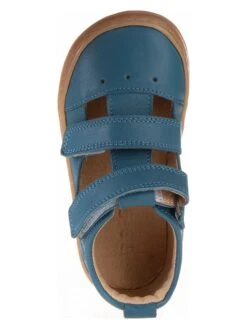 Leder-Halbsandalen In Blau -Sandalen Verkauf bo bell leder halbsandalen in blau 3