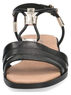 Caprice Leder-Sandalen "Shakira" In Schwarz -Sandalen Verkauf caprice leder sandalen shakira in schwarz 3