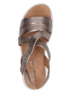 Caprice Leder-Sandalen "Summer" In Gold -Sandalen Verkauf caprice leder sandalen summer in gold 3