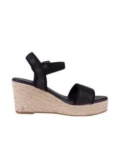 Chiemsee Keilsandaletten In Schwarz