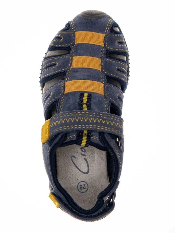 Ciao Leder-Halbsandalen In Dunkelblau 5 Ciao Leder-Halbsandalen In Dunkelblau – Bild 5