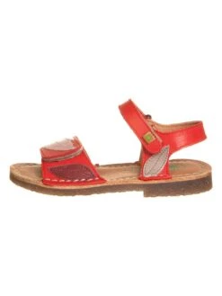 El Naturalista Leder-Sandalen "Ibiza" In Rot