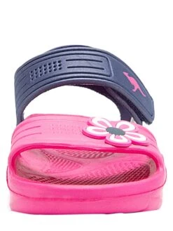 KangaRoos Badesandalen "KangaSwim II" In Pink/ Dunkelblau -Sandalen Verkauf kangaroos badesandalen kangaswim ii in pink dunkelblau 2
