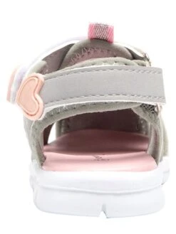 KangaRoos Halbsandalen "K-Mini" In Grau/ Rosa -Sandalen Verkauf kangaroos halbsandalen k mini in grau rosa 4