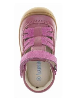 Leder-Halbsandalen In Lila -Sandalen Verkauf lamino leder halbsandalen in lila 4