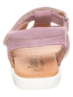 Leder-Sandalen In Rosa -Sandalen Verkauf lamino leder sandalen in rosa 2