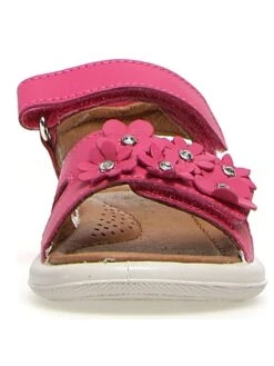 Naturino Leder-Sandalen In Pink -Sandalen Verkauf naturino leder sandalen in pink 3