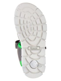 Primigi Leder-Sandalen In Grau/ Grün -Sandalen Verkauf primigi leder sandalen in grau grun 4