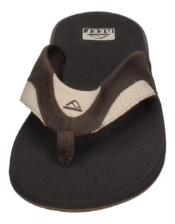 Reef Zehentrenner Leather Fanning 2156 In Braun -Sandalen Verkauf reef zehentrenner leather fanning 2156 in braun 2