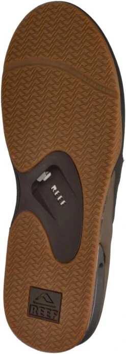 Reef Zehentrenner Leather Fanning 2156 In Braun -Sandalen Verkauf reef zehentrenner leather fanning 2156 in braun 5