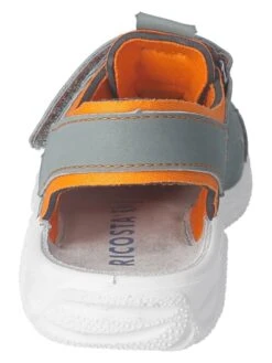 Ricosta Halbsandalen "Gerald" In Hellgrau/ Orange -Sandalen Verkauf ricosta halbsandalen gerald in hellgrau orange 4
