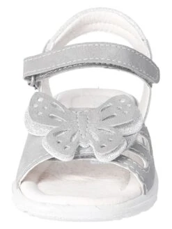 Ricosta Leder-Sandalen "Kelebek" In Silber -Sandalen Verkauf ricosta leder sandalen kelebek in silber 2