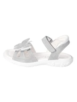Ricosta Leder-Sandalen "Kelebek" In Silber