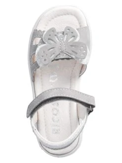 Ricosta Leder-Sandalen "Kelebek" In Silber -Sandalen Verkauf ricosta leder sandalen kelebek in silber 3