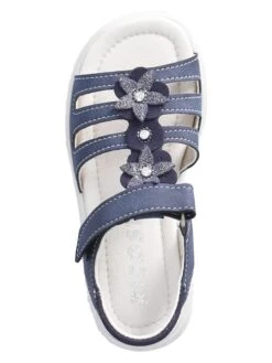 Ricosta Leder-Sandalen "Lorena" In Hellgrau/ Rosa -Sandalen Verkauf ricosta leder sandalen lorena in hellgrau rosa 3