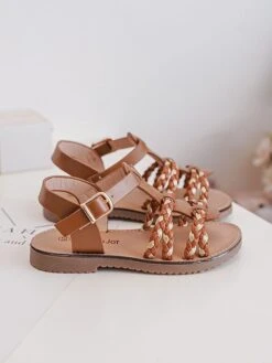 Sandalen In Hellbraun/ Beige -Sandalen Verkauf rock and joy sandalen in hellbraun beige 2