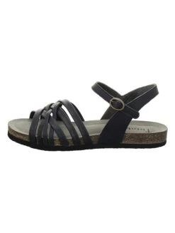 Think! Leder-Sandalen "Shik" In Dunkelblau