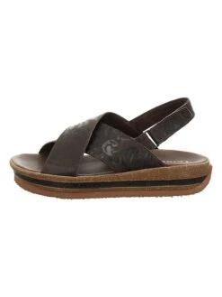 Think! Leder-Sandalen "Zega" In Braun
