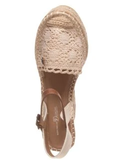 Tom Tailor Keilsandaletten In Beige -Sandalen Verkauf tom tailor keilsandaletten in beige 3