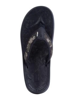 Toms Zehentrenner In Oliv/ Schwarz -Sandalen Verkauf toms zehentrenner in oliv schwarz 3